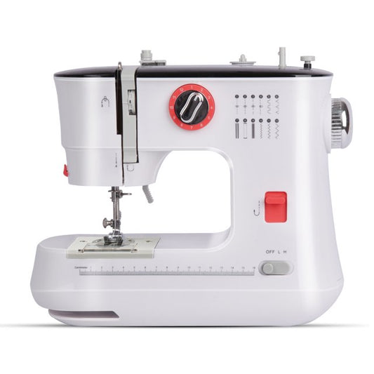 Sewing Machine for Beginners Electric Portable 12 Built-in Stitches with Extension Table