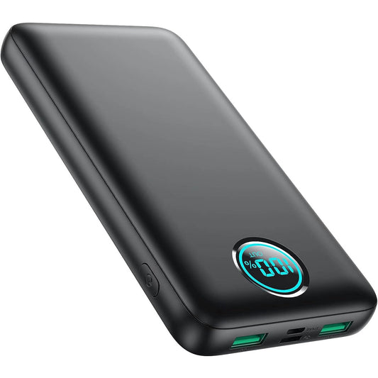 Portable Charger 10000mAh Power Bank with Built in Cables 22.5W Fast Charging for iPhones, iPad, Samsung More Phones Tablets