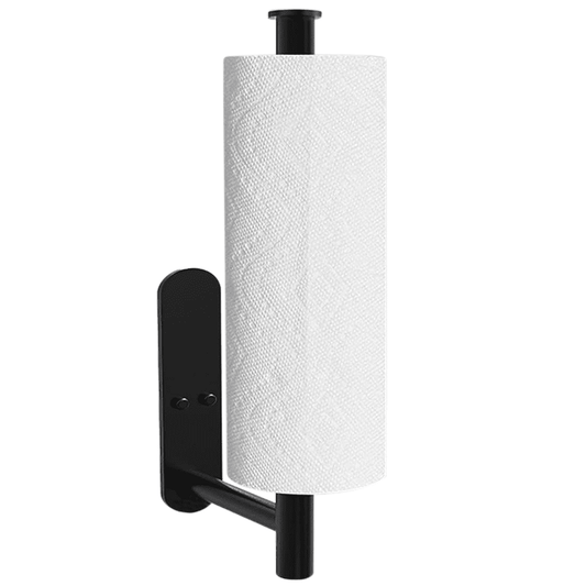 Paper Towel Holder Wall Mount BCOOSS Matte Toilet Paper Holder Black