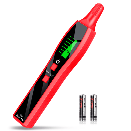 Natural Gas Leak Detector for home with Audible Visual Alarm Gas Sniffer to Locate Combustible Gas Leak Sources Like Methane,Propane